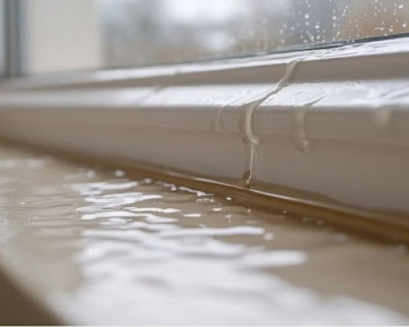 VURA waterproofing solution applied on a terrace roof to protect the building from monsoon water leakage.